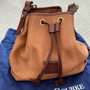 Dooney and Bourke Tan Leather Shoulder Bag